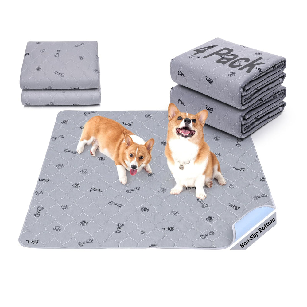 Pick For Life washable dog pad 34x36 demonstrates durable size for thorough coverage and quick cleanup.