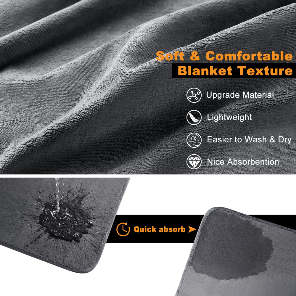 PICK FOR LIFE pad with absorbent top layer demonstrates moisture-wicking action.