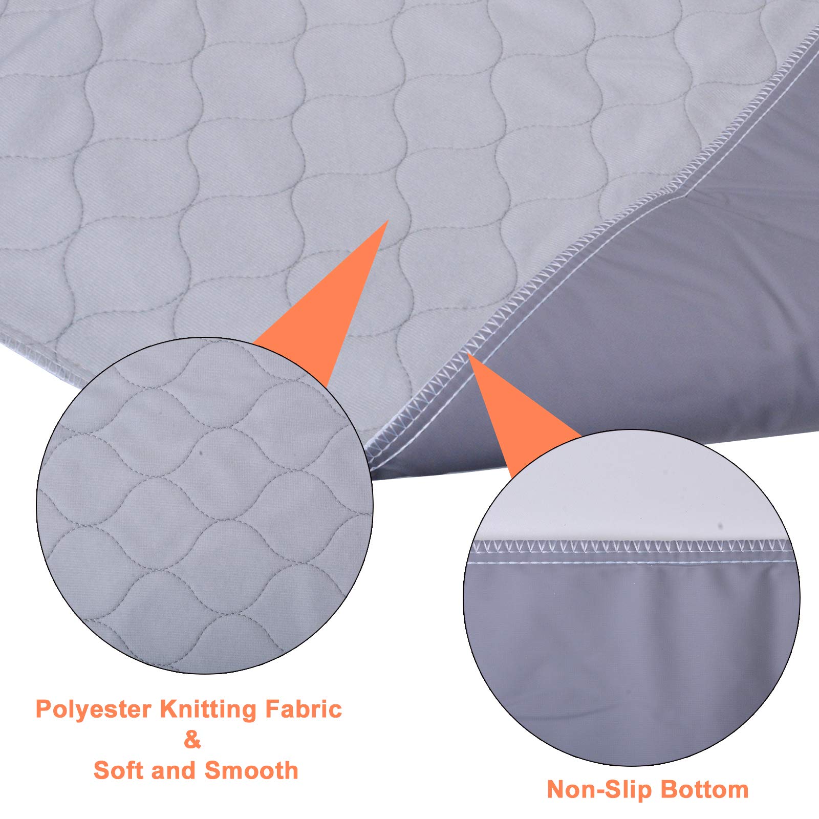 PICK FOR LIFE washable pee pad ready for machine washing and reuse.