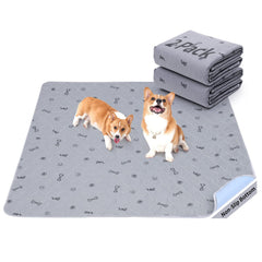 PICK FOR LIFE bone-print puppy pad offers quick absorption for accidents