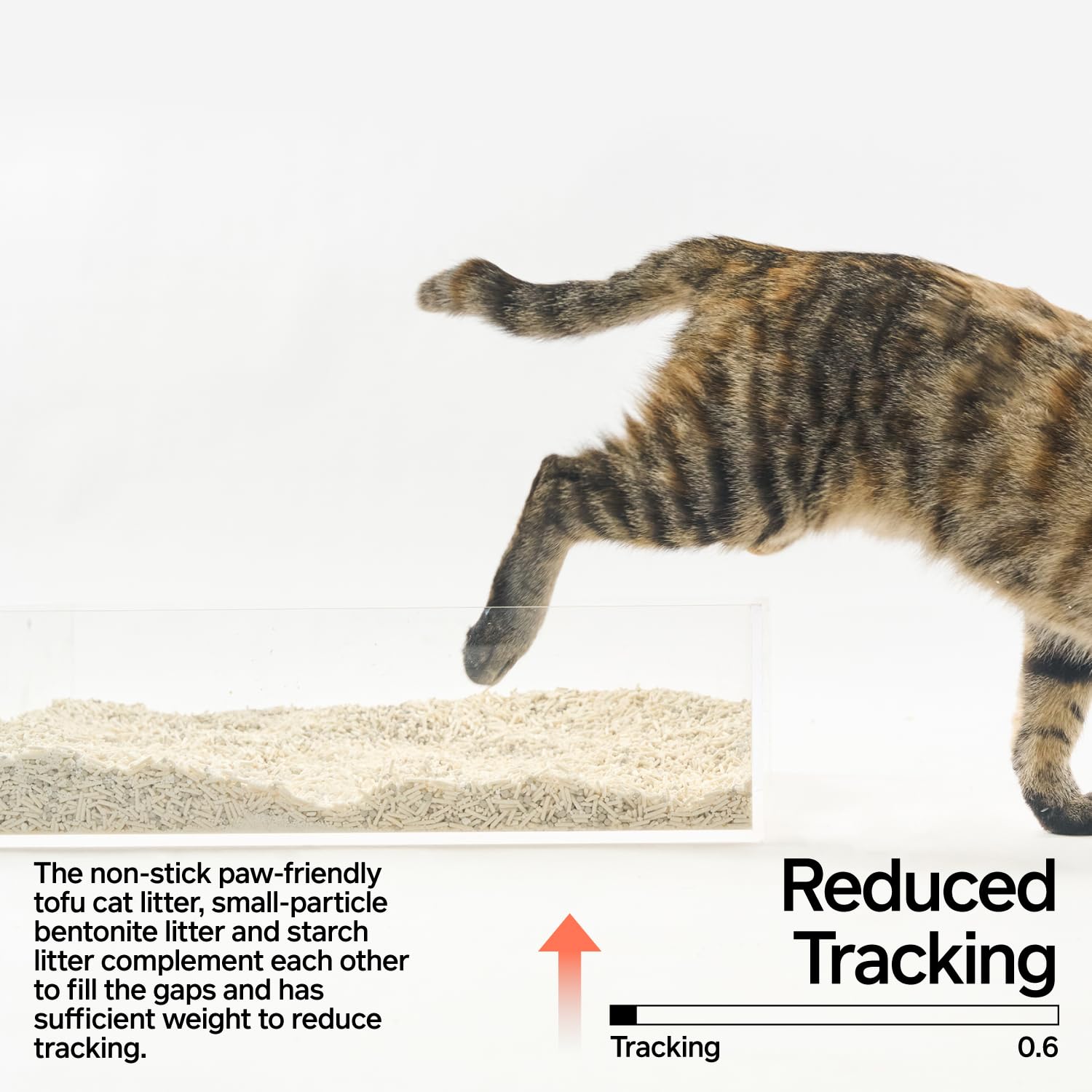 Pidan Mix Cat Litter flushable design supports easy disposal where permitted.