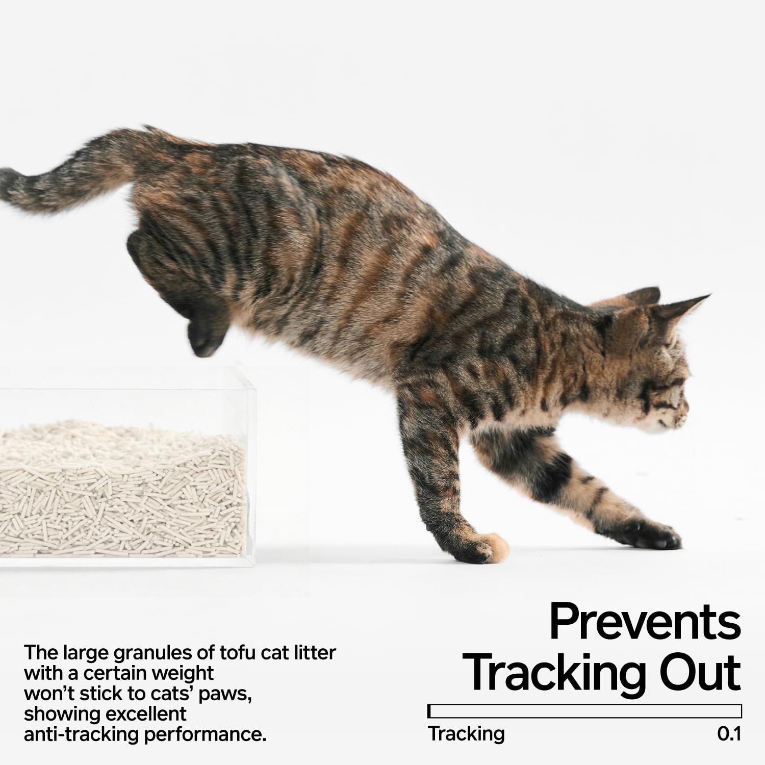 Pidan tofu cat litter 100% natural ingredients.