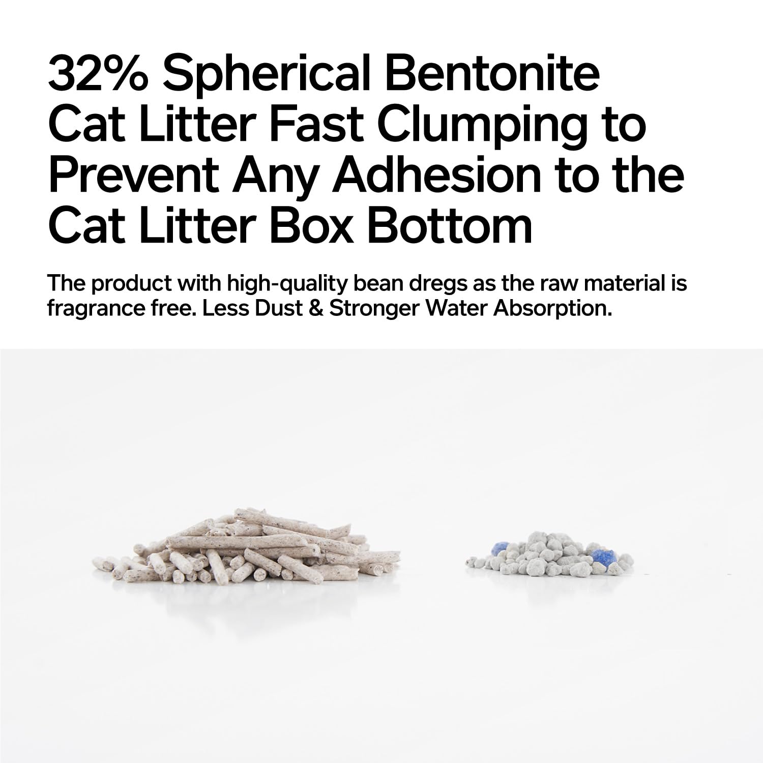 Pidan Tofu Cat Litter flushable use illustrated for convenient disposal