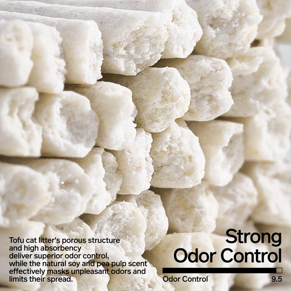 Pidan tofu cat litter ultra-absorbent locks moisture.