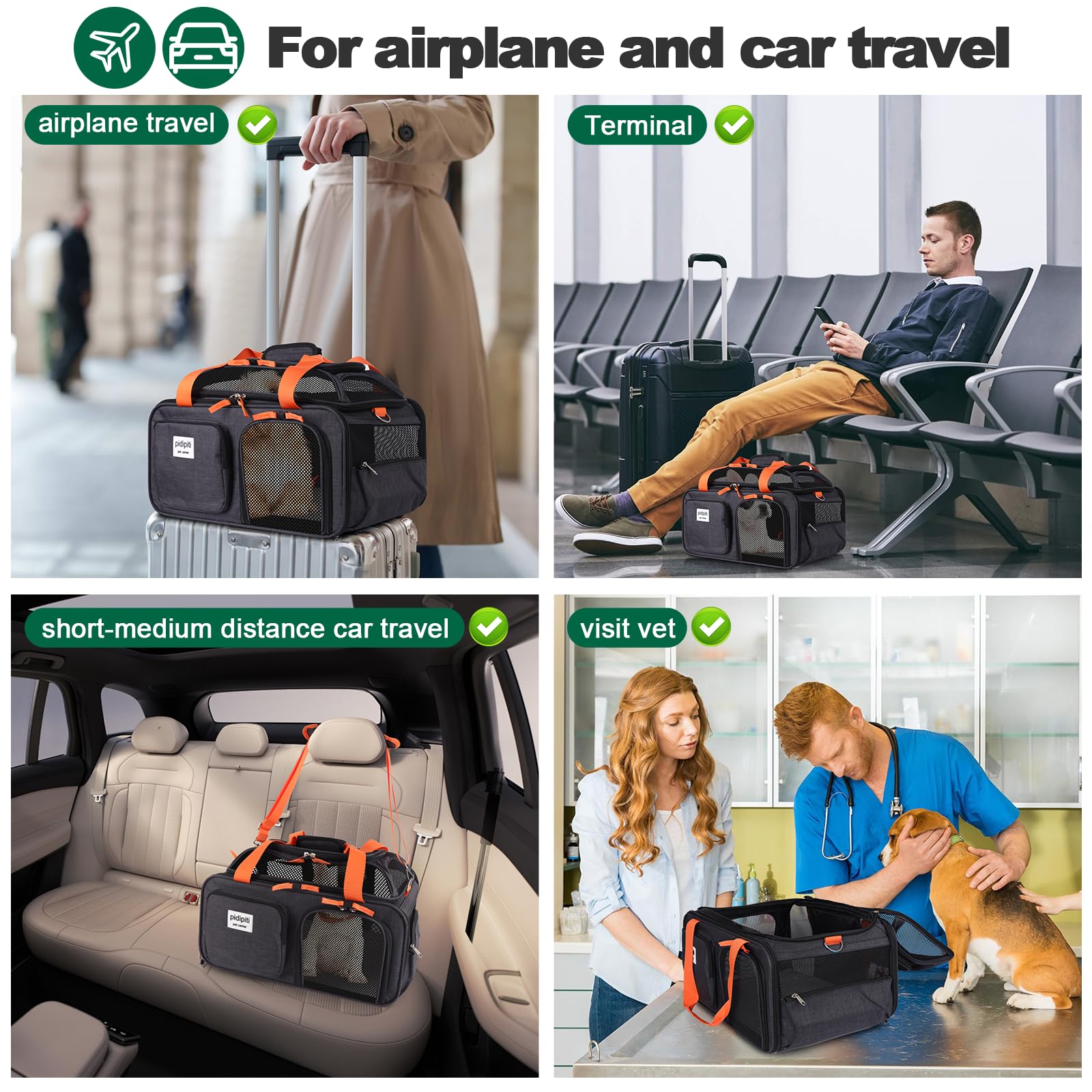 Pidipiti washable padding bottom simplifies cleaning after travel.