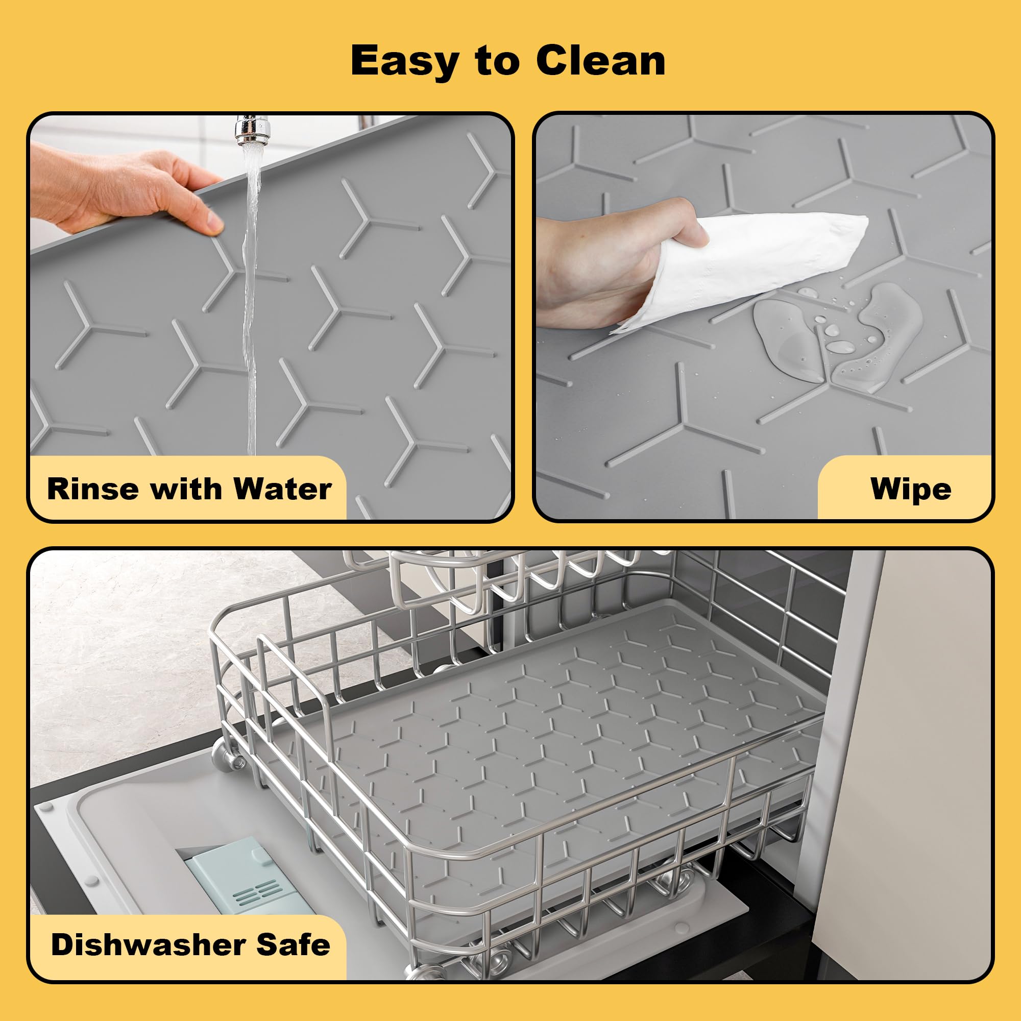 Pieviev easy-clean silicone surface resists stains for a tidy feeding area