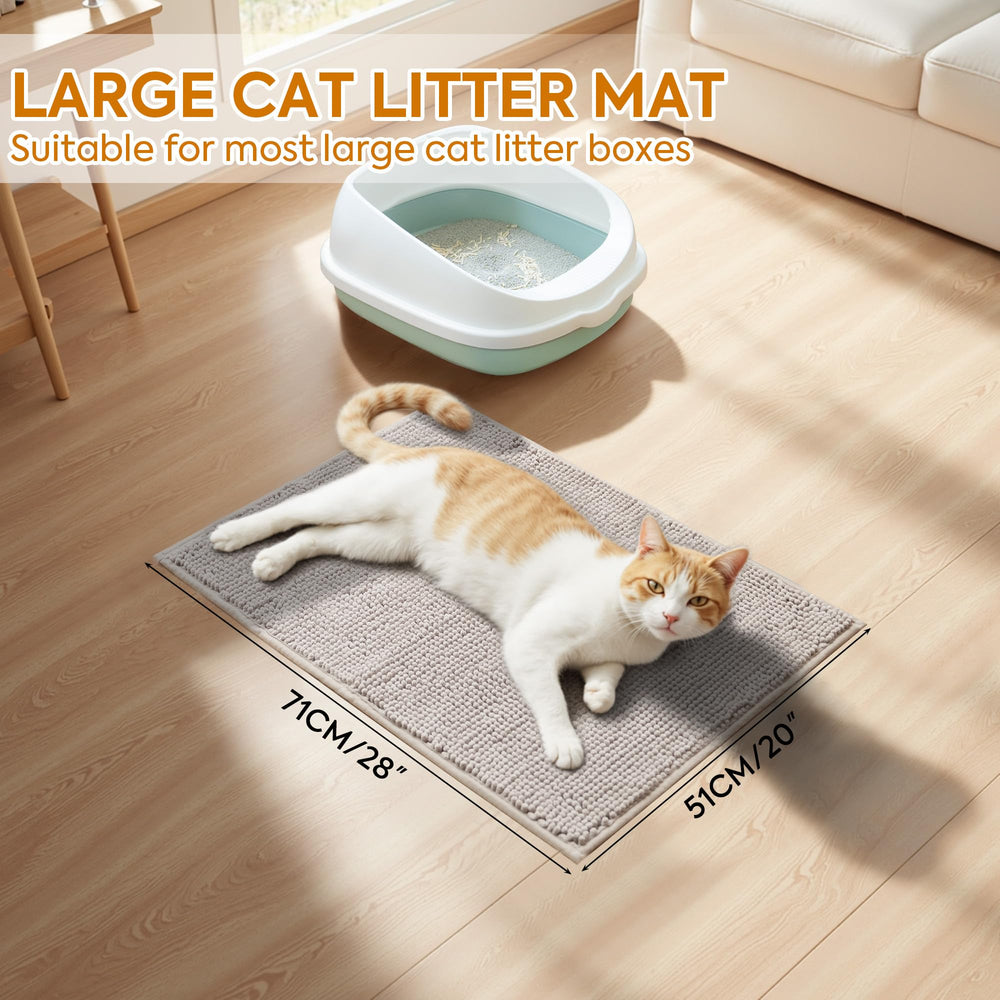 Pieviev Ultra-absorbent waterproof mat locks in moisture for fast drying