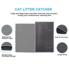 Pieviev waterproof bottom layer keeps floors clean and prevents leaks.