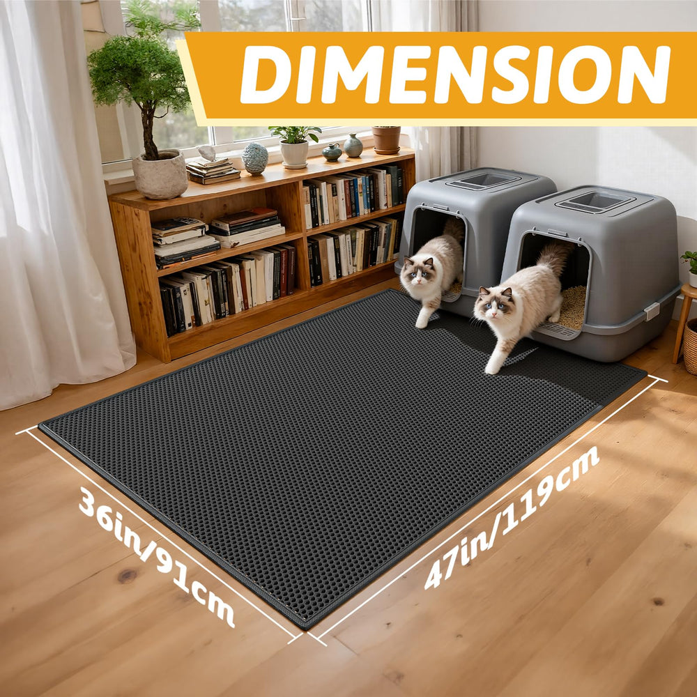 Pieviev waterproof bottom layer blocks urine from reaching floors.