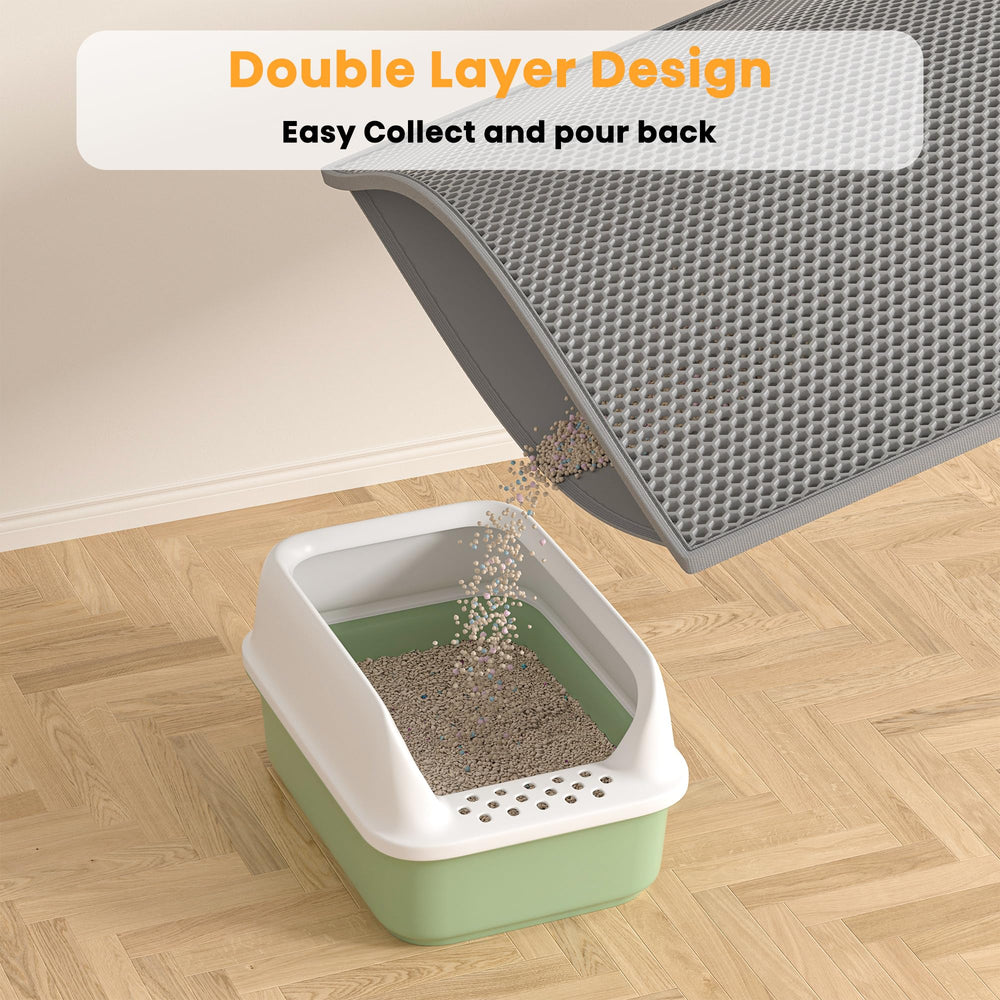 Pieviev waterproof bottom layer prevents urine from reaching floors.