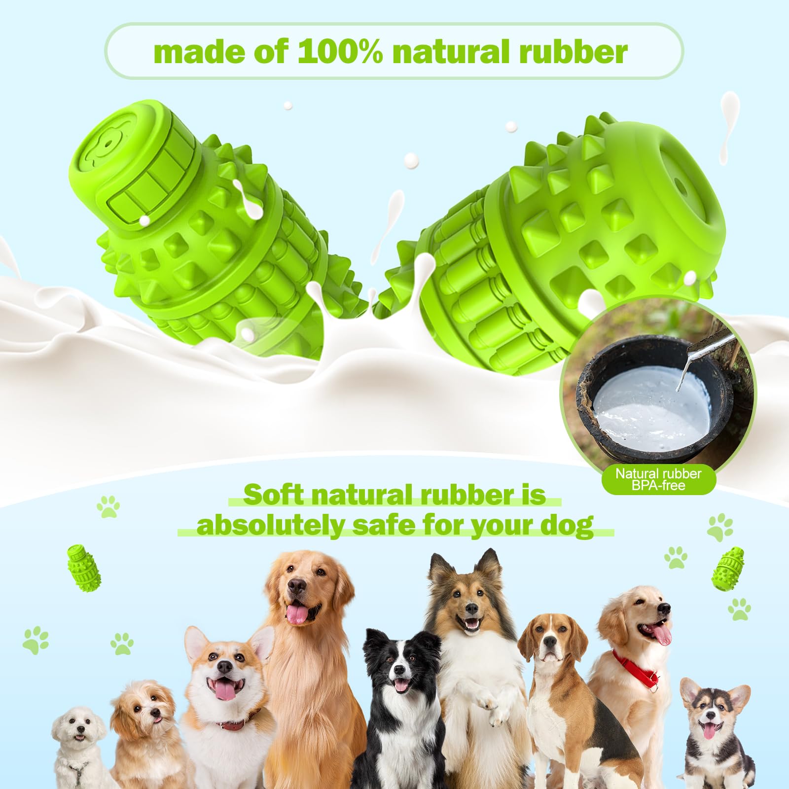 PIFFZEDO layered texture toy engages different chewing surfaces