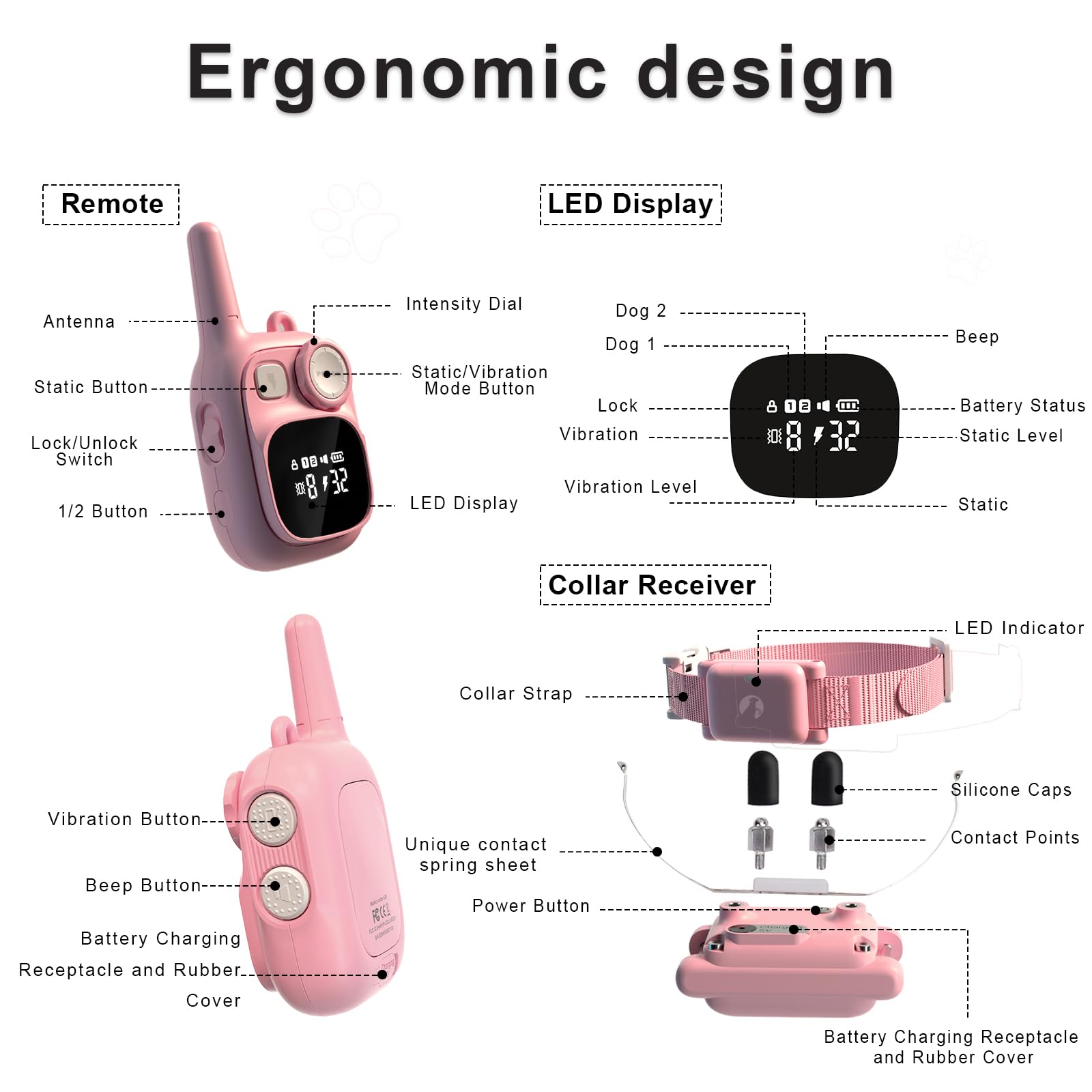 Pikabiu security lock prevents accidental remote presses during carry.