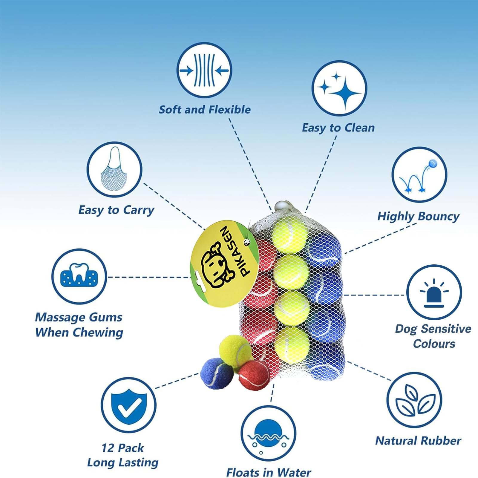 Air-hollow core of a PIKASEN ball supporting longevity and bounce