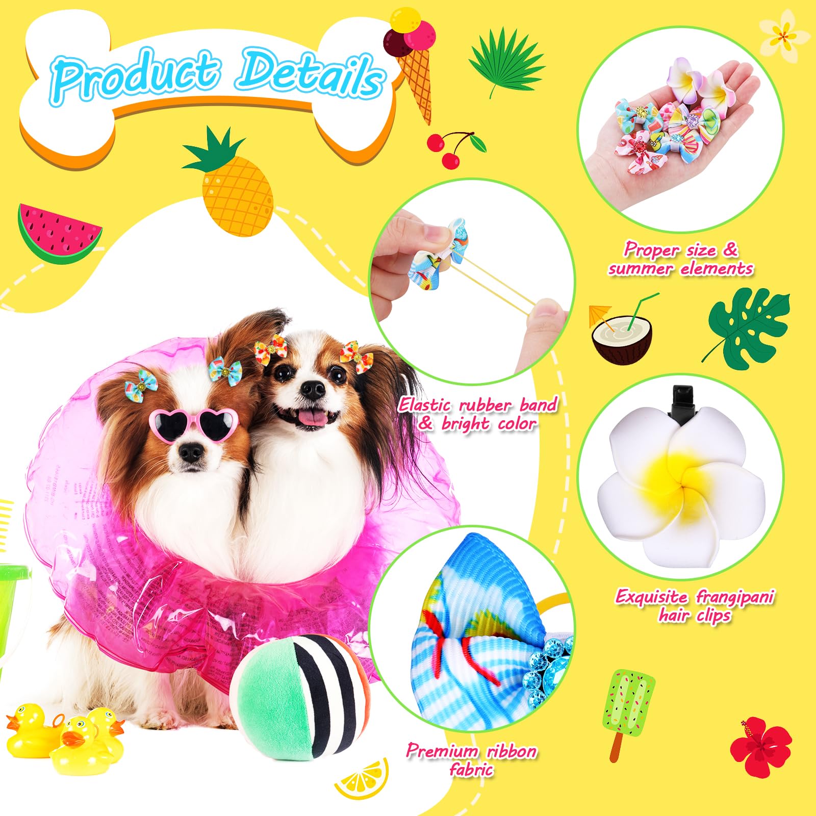 Piklodo 4 cm bow size suited for many breeds
