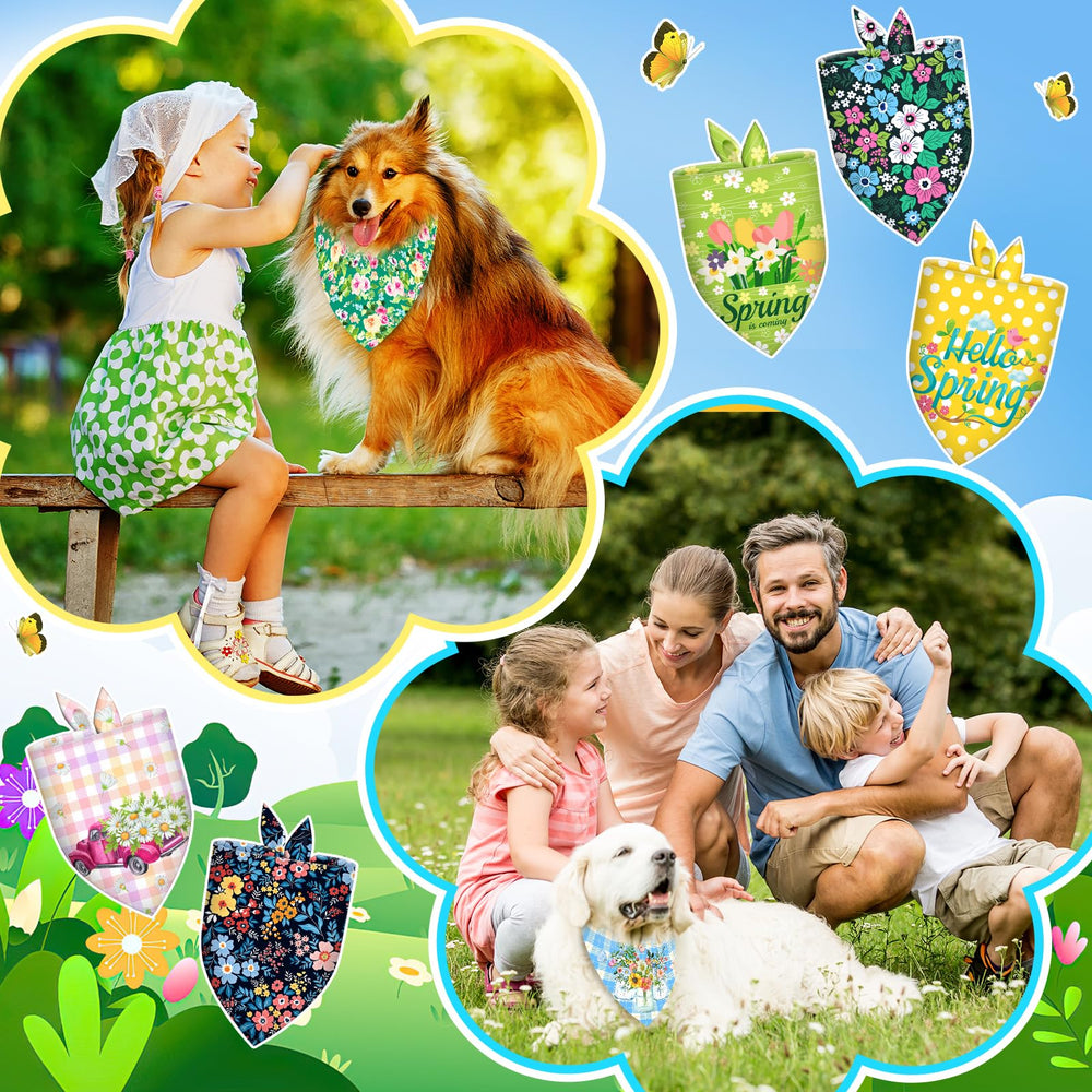Piklodo pet gift pack bandana 07 versatile for dogs and cats.