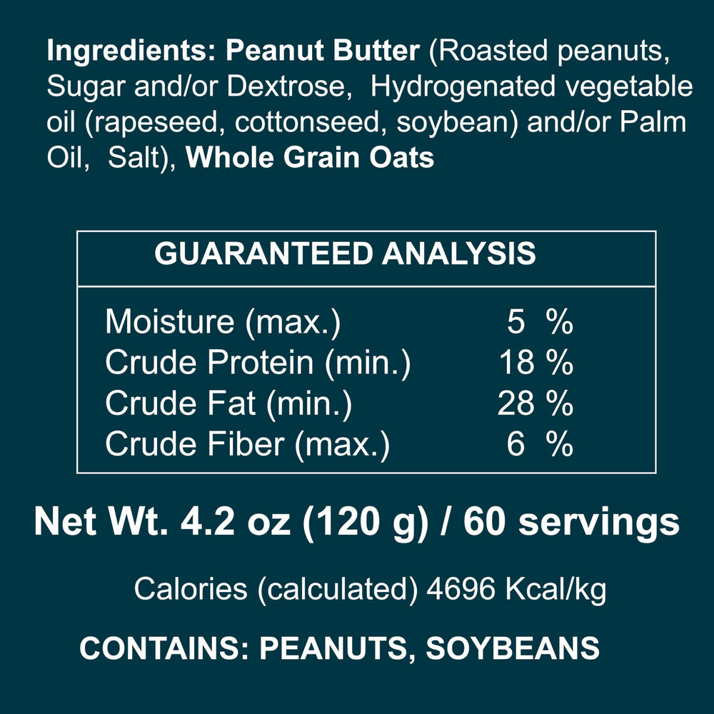 Pill Butter packaging and breed-design label aimed at long-term use.