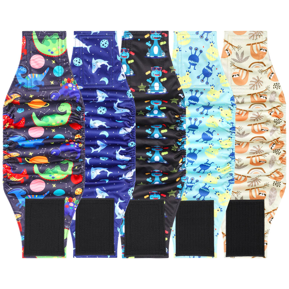 Pilviset Dino L belly band close-up shows breathable fabric for comfort.