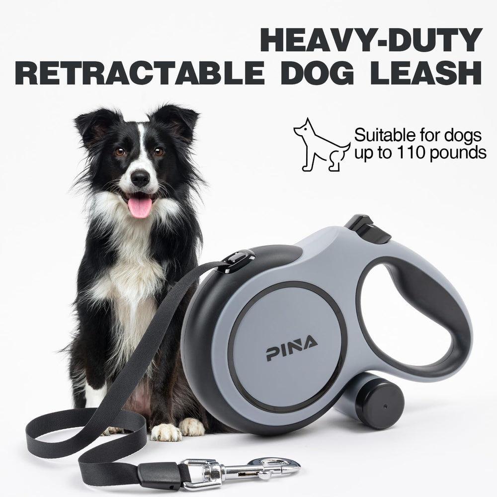 Pina Upgraded Leash reinforced coil spring for smooth retraction