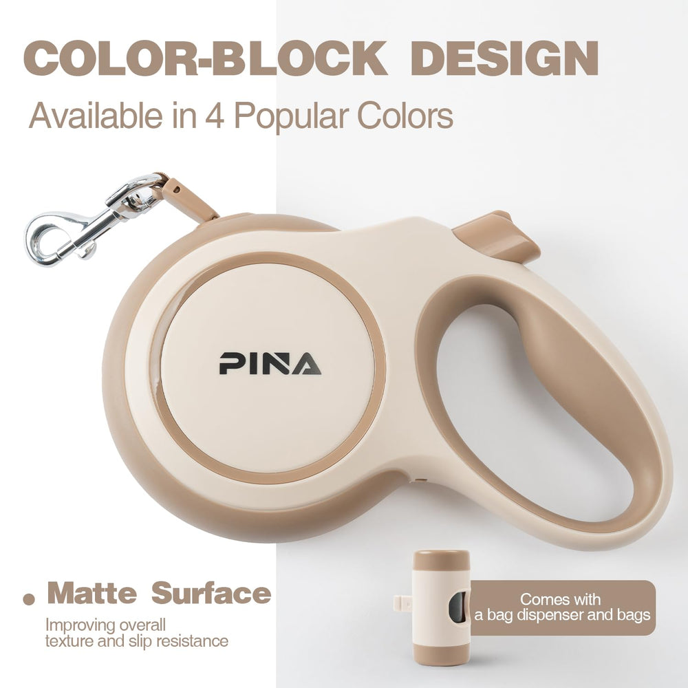 PINA leash with lifetime expert support for confident use