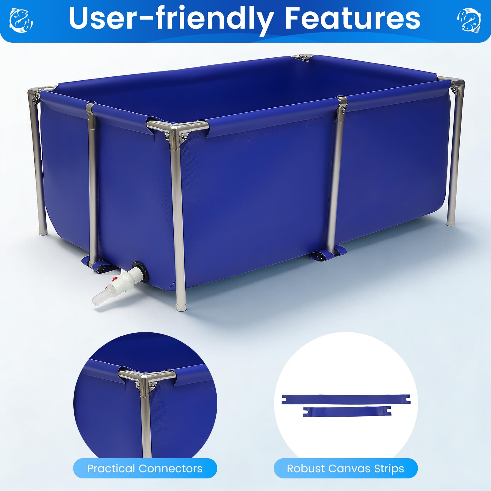 Pinelicorn waterproof coating helps prevent leaks for outdoor use.