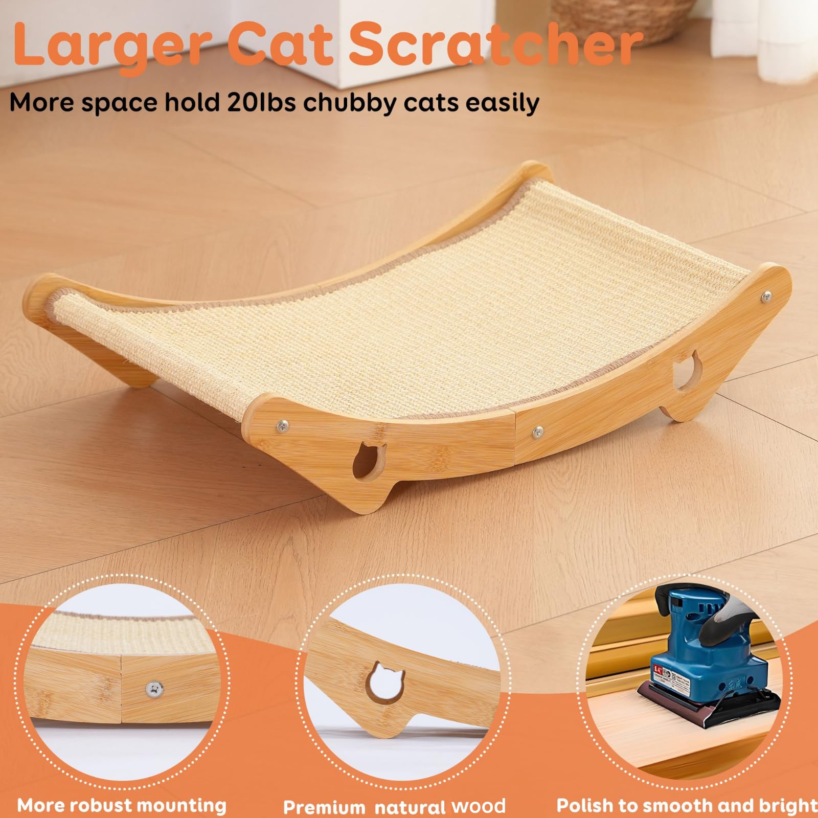 Pingping-go 150-degree hammock illustrates ergonomic resting position for cats