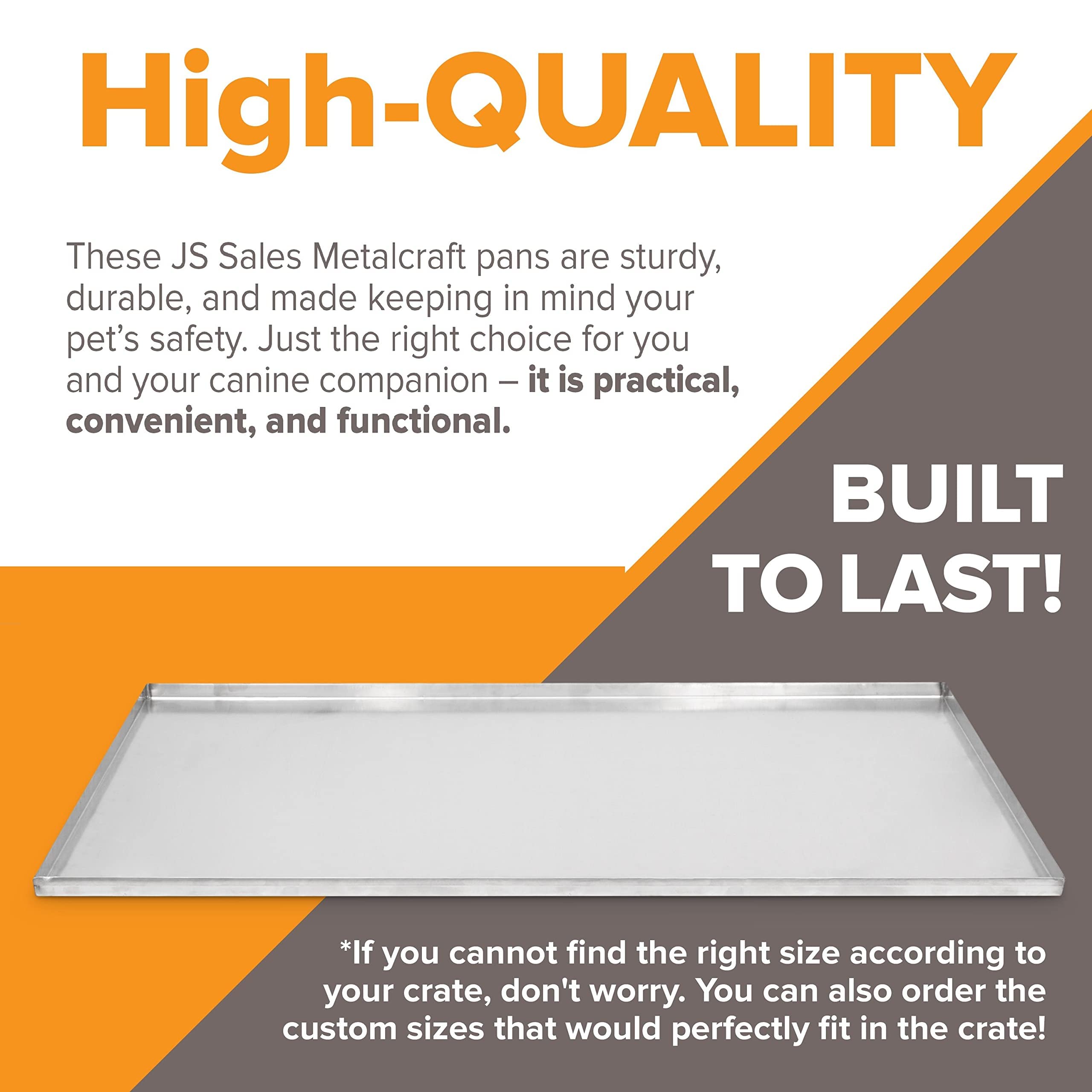 Pinnacle Systems easy-clean crate pan makes maintenance quick after playtime.