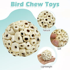PINVNBY 12-pack sola balls; ideal for ongoing bird play and foraging.