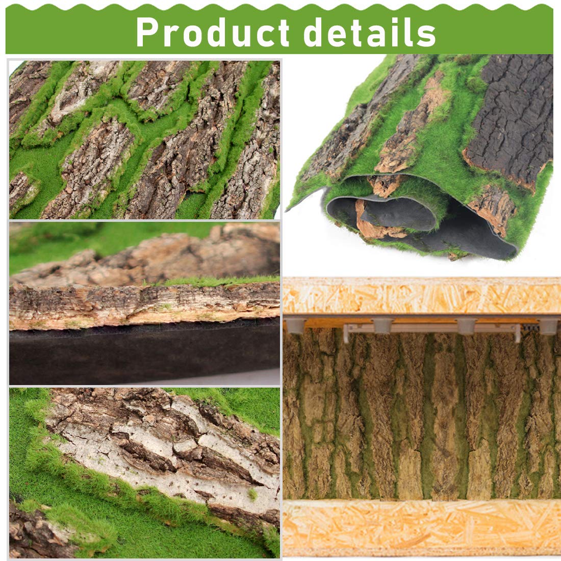 PINVNBY cork background is easy to clean with water or a cloth.