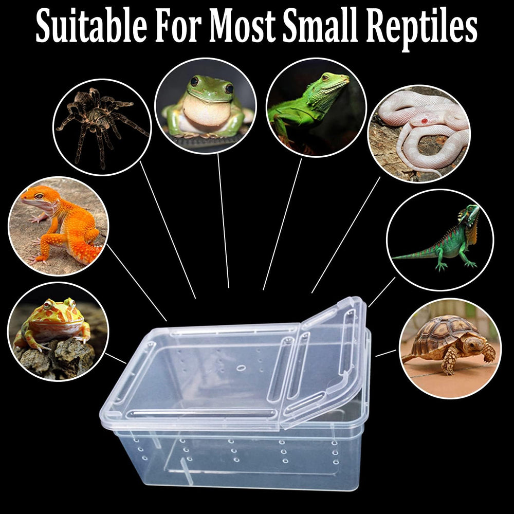 PINVNBY Critter Keeper built-in feeding bowls for simple feeding