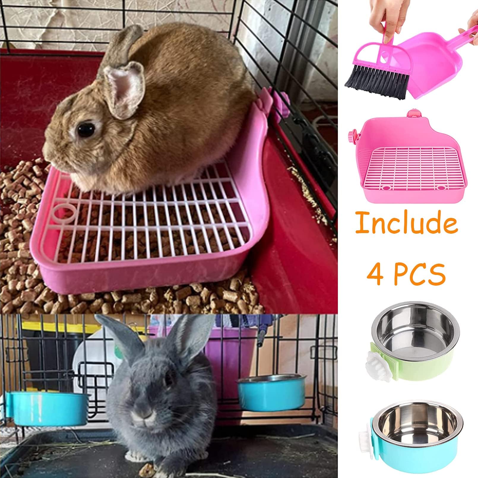 Close-up of PINVNBY litter box mesh design preventing paw snagging