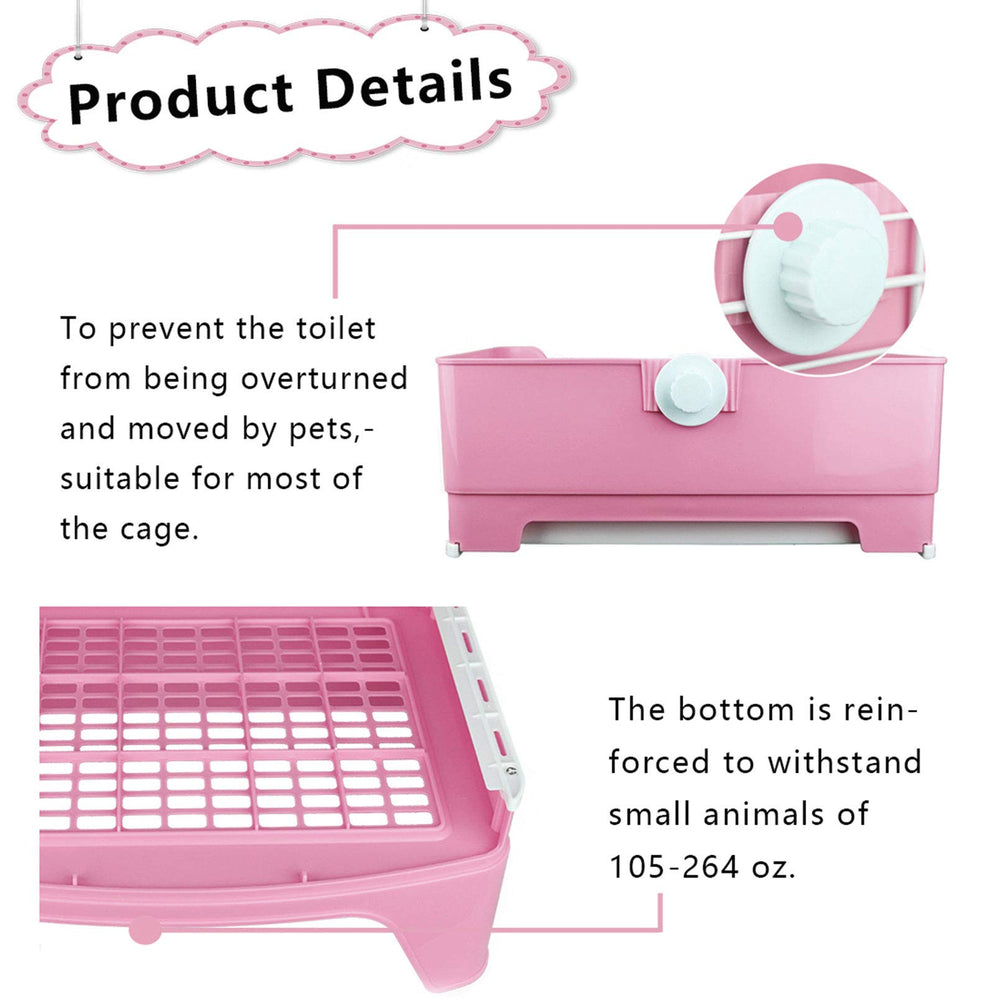 PINVNBY litter box removable drawer for quick cleaning