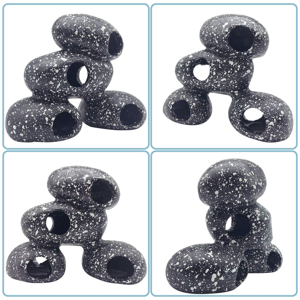 PINVNBY resin ornament suitable for shrimp tanks and small crustaceans.