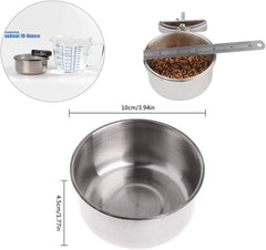 PINVNBY pack of six bowls simplifies setup and replacement.