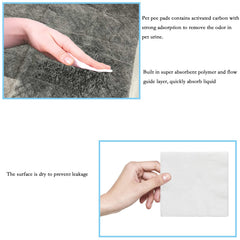 PINVNBY 5 layer design pee pad demonstrates strong absorption and leak protection