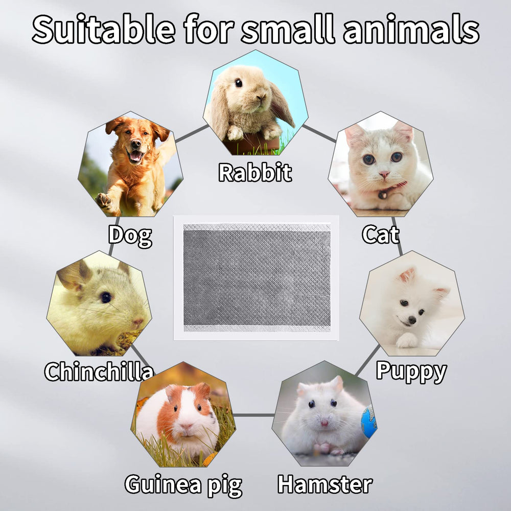 PINVNBY pet travel and home use pad offers mess containment and ease