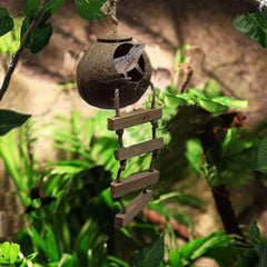 PINVNBY natural texture rope ladder encourages exercise and exploration