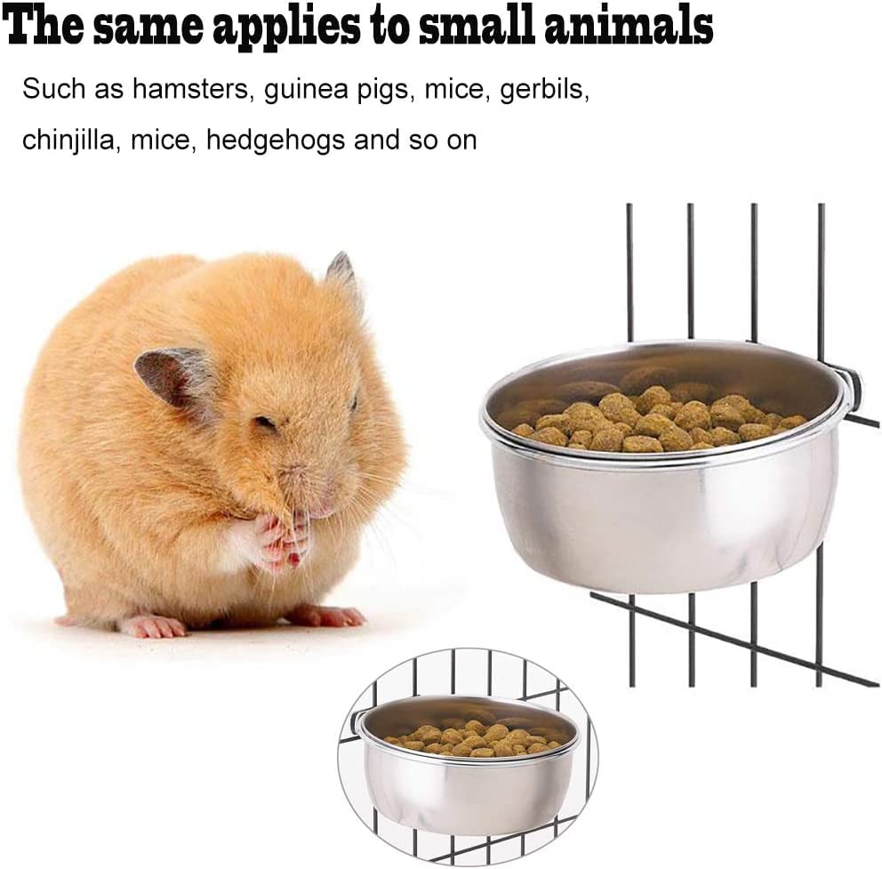 PINVNBY rust-resistant design withstands daily cage use.