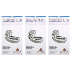 Pioneer Pet Raindrop filters packaging promotes clean water filtration