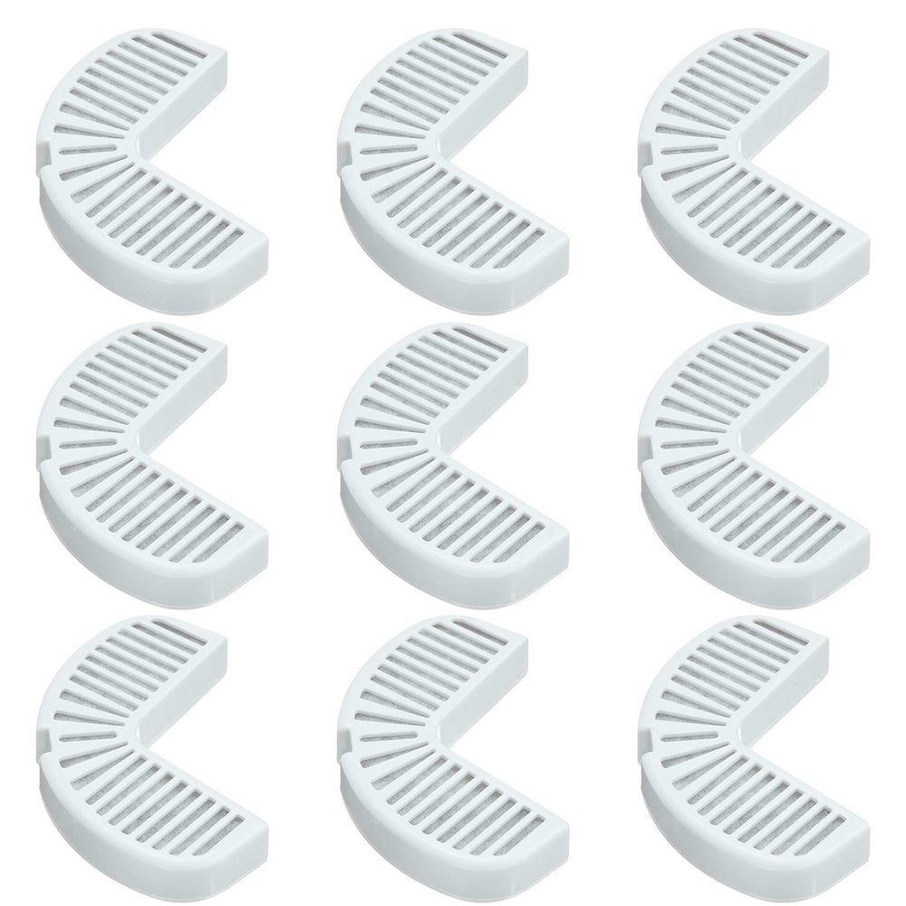 Pioneer Pet replacement filters for fountains showcase 3-layer filtration capturing debris