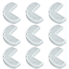 Pioneer Pet replacement filters for fountains showcase 3-layer filtration capturing debris