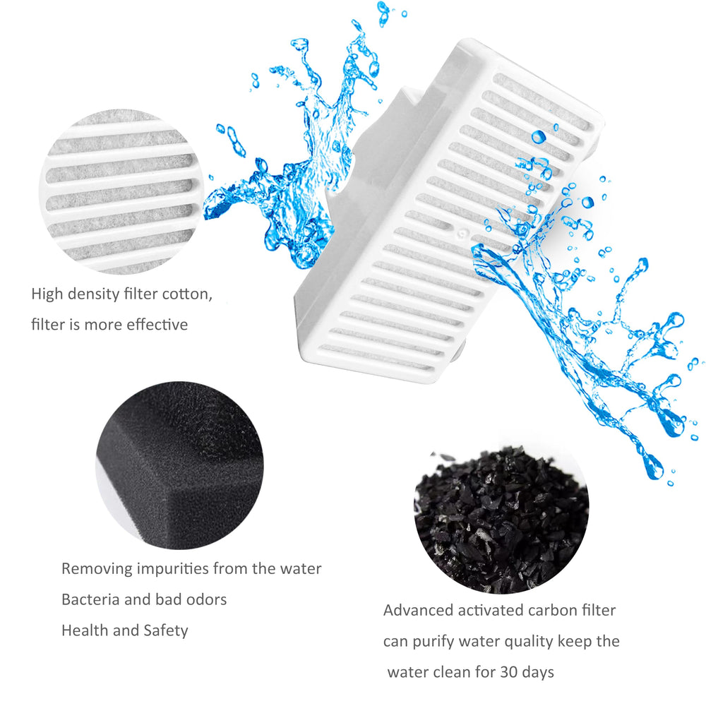 Pioneer Pet Serene Fountain filter pack opened for easy maintenance