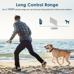 PIOUNS Shock Collar battery display helps monitor power on the go.