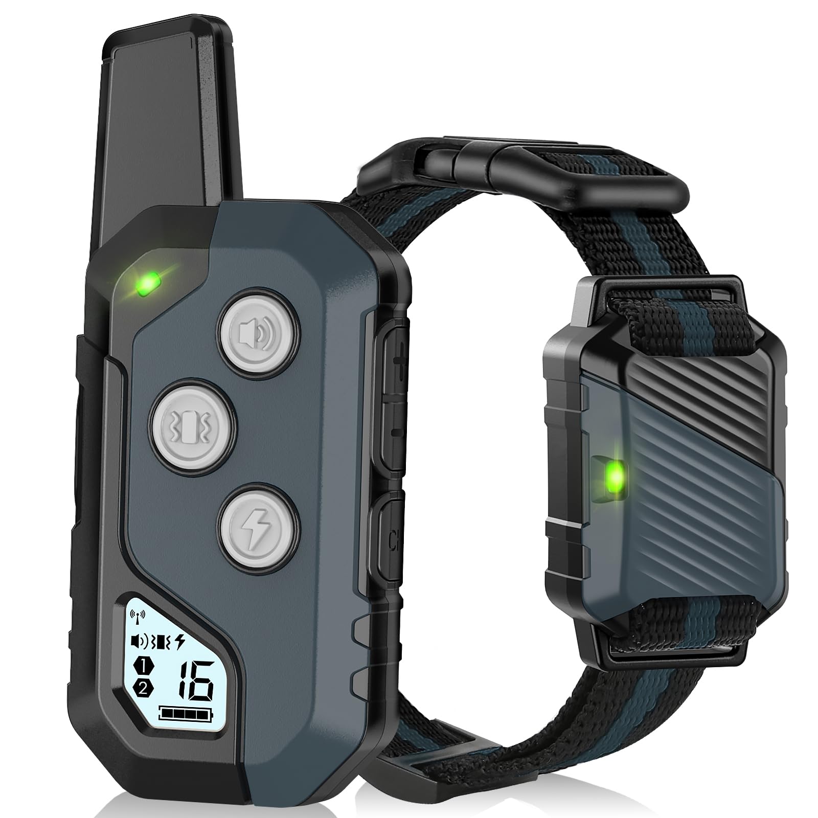 PIOUNS Shock Collar receiver shows a durable unit for indoor and outdoor training.