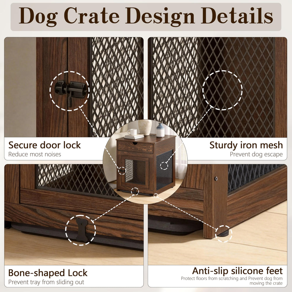 Piskyet crate end table cushion close-up with coral fleece.