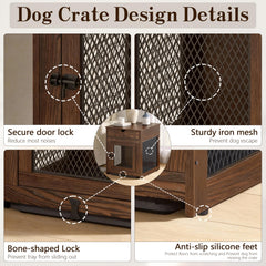 Piskyet crate end table cushion close-up with coral fleece.