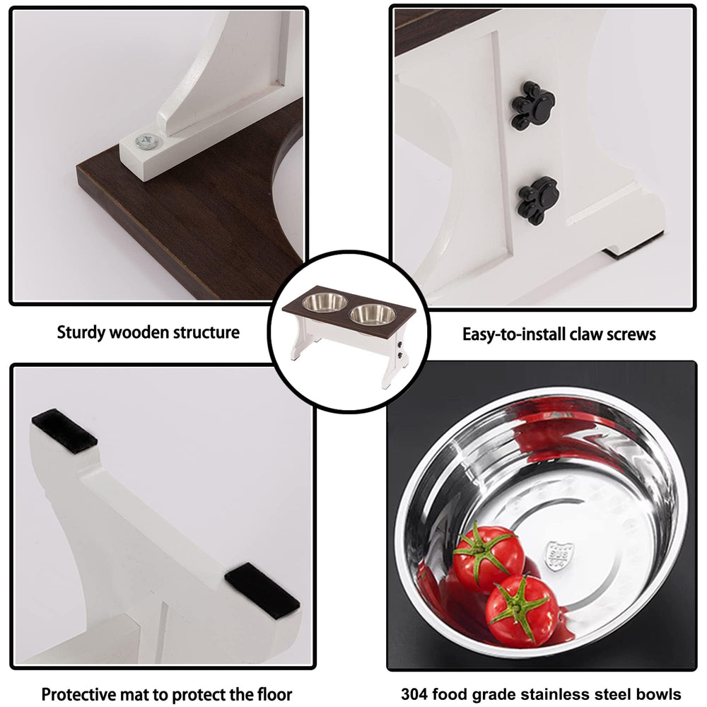 Piskyet mealtime convenience keeps bowls steady during feeding.