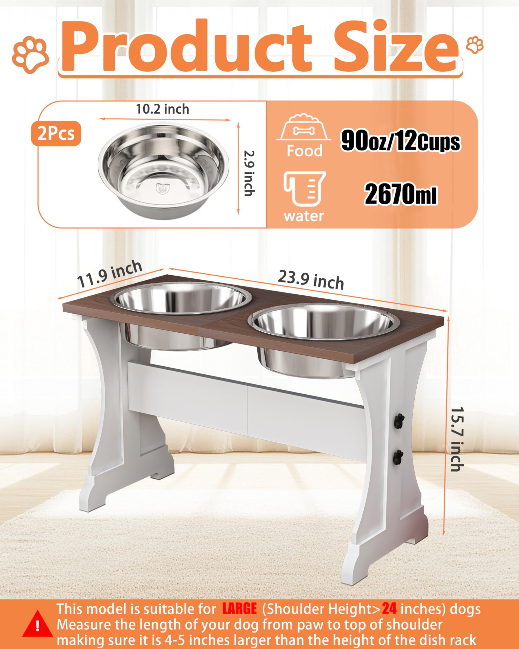 Piskyet two stainless steel bowls offer durable, easy-to-clean feeding options.