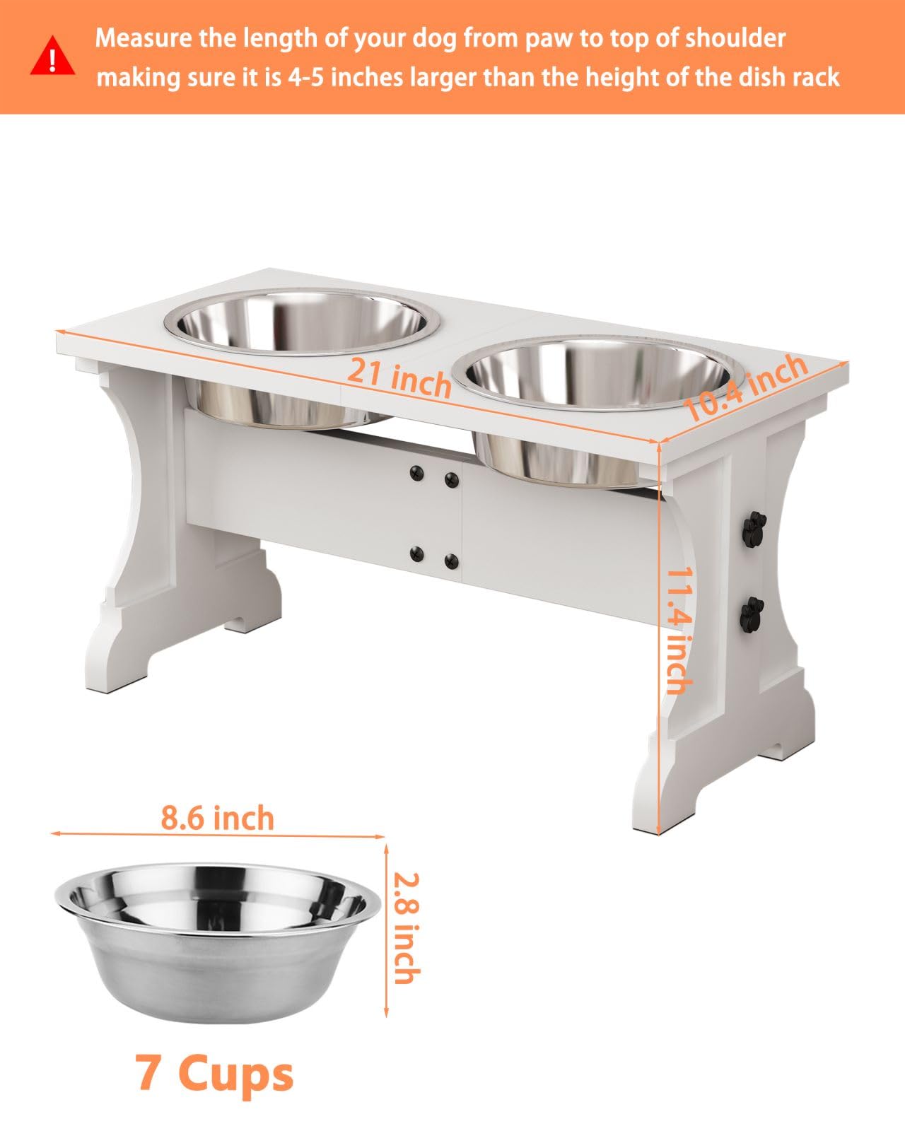 Piskyet two stainless steel bowls deliver durable, safe meals.