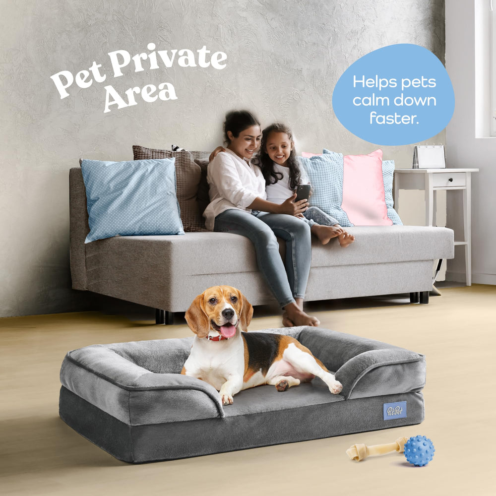 Pitpet rectangle shape provides space for medium to large dogs to stretch.