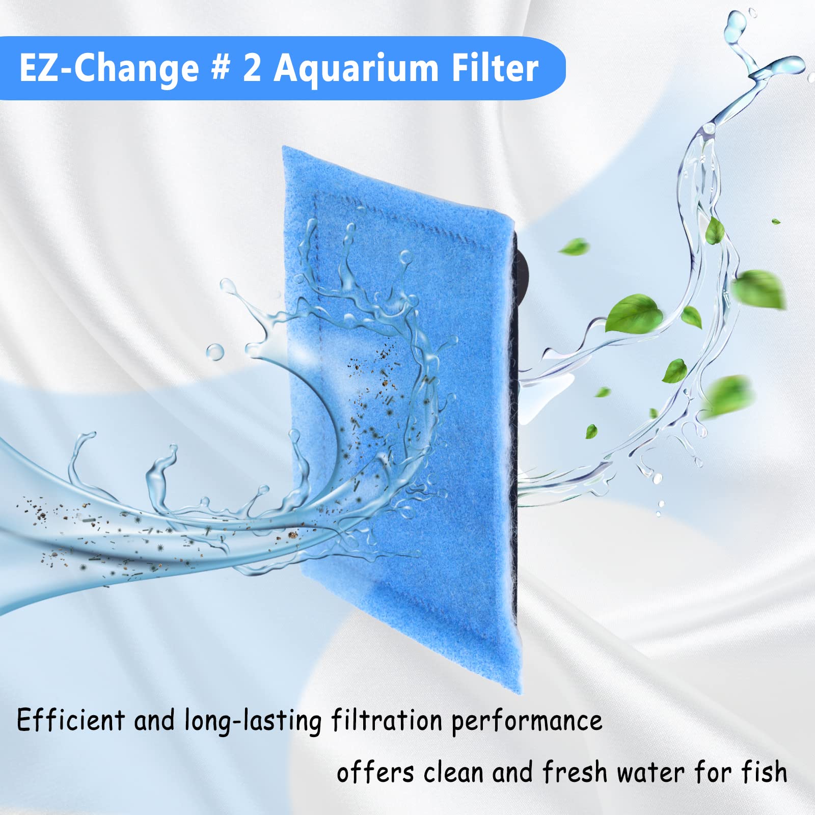 Piwerod EZ-Change 2 activated carbon detail emphasizes effective odor removal and clarity.